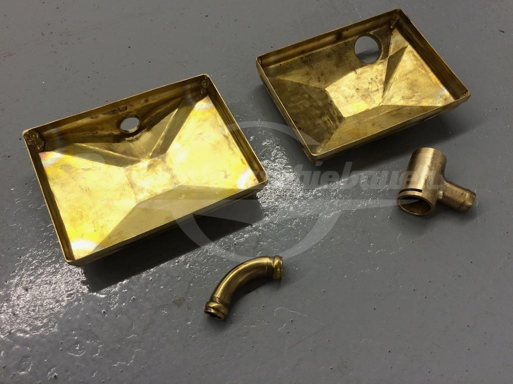 Heizung Wärmetauscher rechts, Rep. Satz Gehäusedeckel 190SL Heizung Wärmetauscher rechts, Rep. Satz Gehäusedeckel 190SL