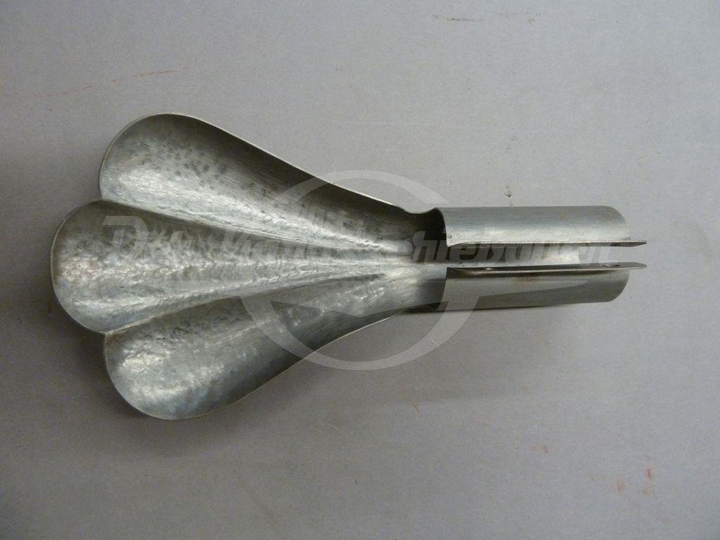 Auspuffpratze 170S Rohteil Auspuffpratze 170S Rohteil